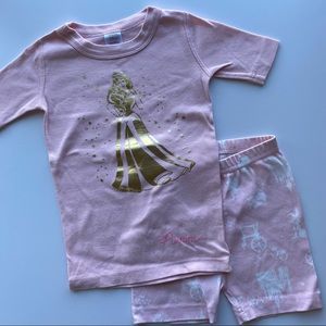 Hanna Andersson Sleeping Beauty short johns size: 5